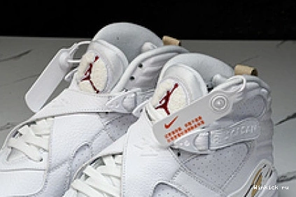 White OVO 8 Retro Jordan 0712